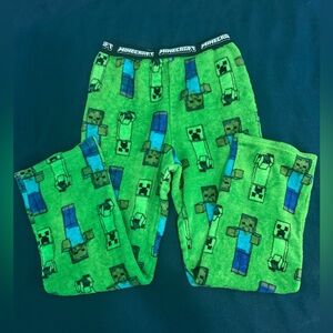 Creeper Kids Minecraft Pajama Bottoms